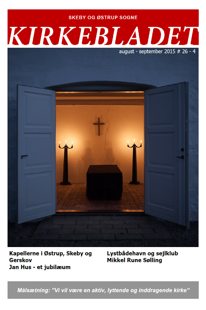 Kirkeblade AArg. 26 nr. 4 aug. - sep. 2015