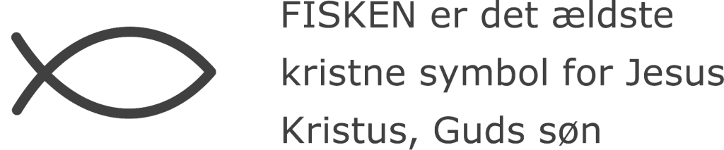 Oestrup Skeby Gerskov Kirker Folkekirken Fisken Jesus tekst https://www.oestrup-skeby-gerskov-kirker.dk