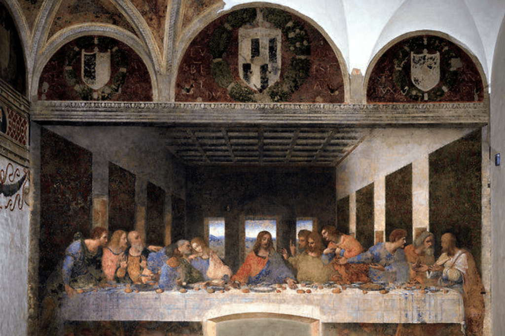 Konfirmander Last supper - Leonardo de Vinci Martin Luther https://www.oestrup-skeby-gerskov-kirker.dk/