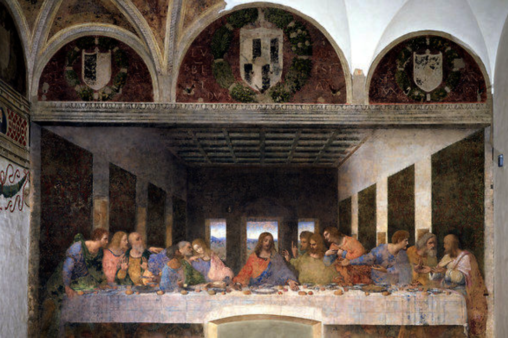 Jesus og fællesskabet Påske og Nadver Last supper - Leonardo de Vinci